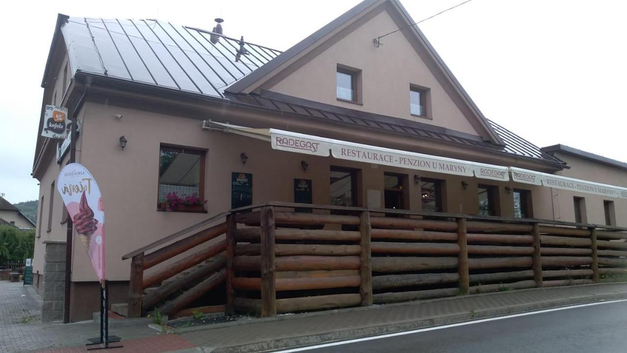 Penzion A Restaurace U Maryny Bocanovice Dış mekan fotoğraf